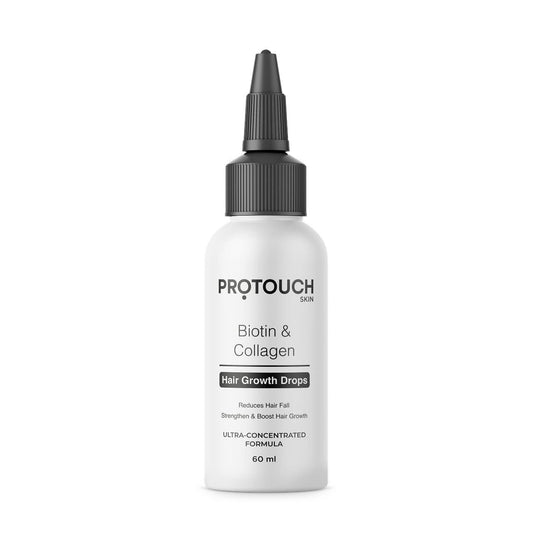 PROTOUCH Biotin & Collagen Hair Drops | Advanced Hair Serum with Biotin, Collage