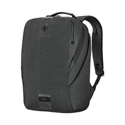 WENGER, MX ECO Light, 16 Inch Laptop Backpack, 20 Liters Charcoal, Swiss Designed-Blend of Style and Function, 612262