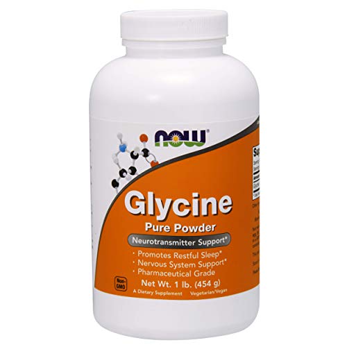 Now Foods, Glycine, Pure Powder, 1 lb (454 g)