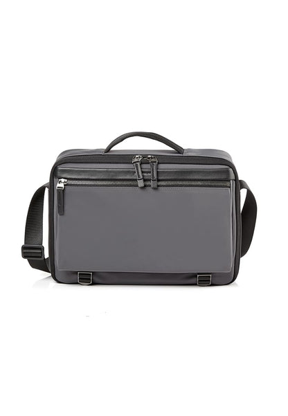 Samsonite Red Somervil 31 Cms Dark Grey Nylon Premium Messenger & Sling- image 7