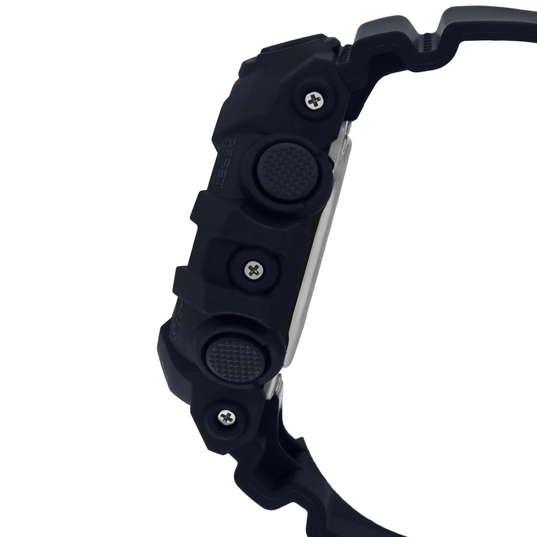 Casio G-Shock GA-700-1BDR Analog-Digital Black Dial Men Watch Black Resin Strap (G715)