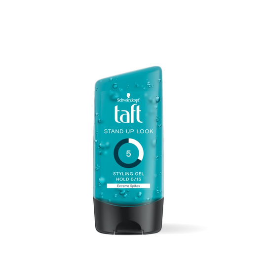 Schwarzkopf Taft Stand Up Look Hair Gel, for Extreme Spikes, Hold 5 with no stickiness