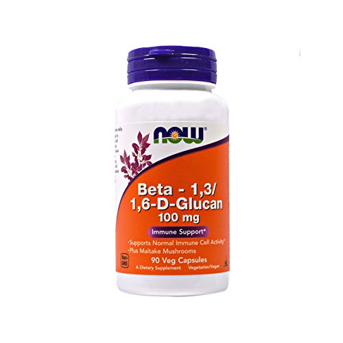 NOW Foods, Beta-1,3/1,6-D-Glucan, 100 mg, 90 Veg Capsules