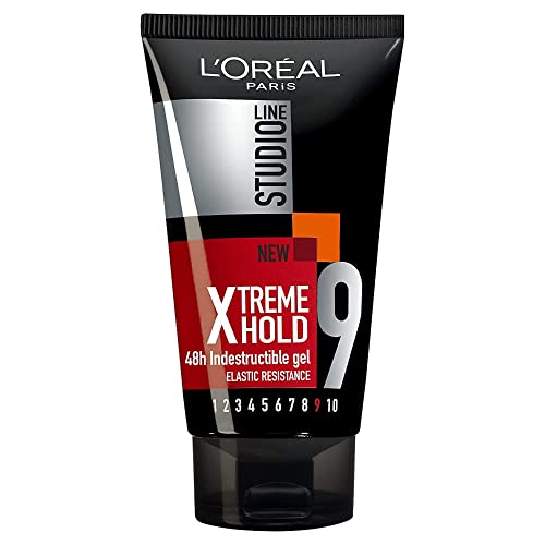 L'Oreal Paris Studio Line 9 Xtreme Hold 48HR Indestructable Gel, 150ml