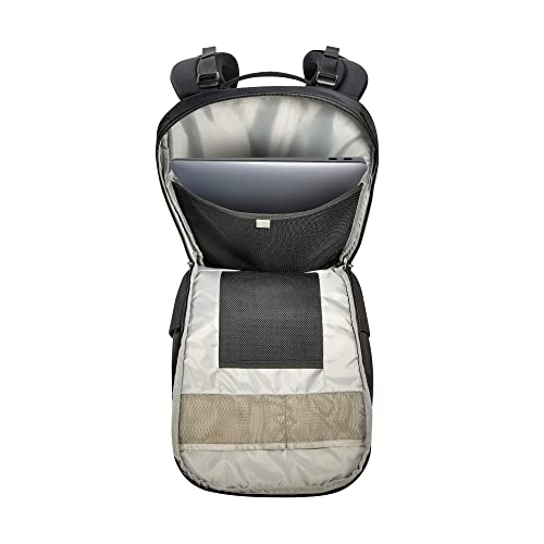 Tatonka Server Pack 22, Practical laptop backpack with many compartments, Vent Comfort Carrying System, Black