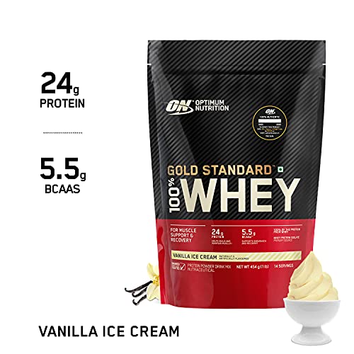 Optimum Nutrition (ON) Gold Standard 100% Whey Protein Powder (Vanilla- image 6