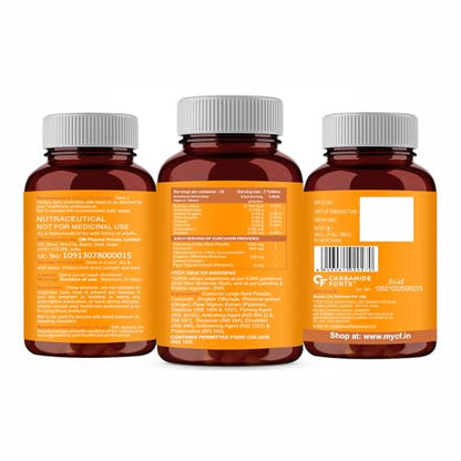 Carbamide Forte Curcumin With Piperine Tablets With 95% Curcuminoids |- image 2