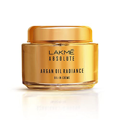 Lakme Absolute Argan Oil Radiance Overnight Oil-In-Creme, 50 g