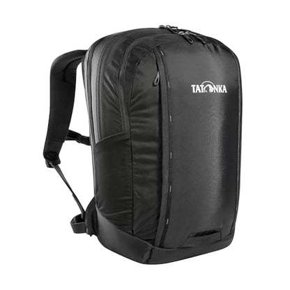 Tatonka Server Pack 22, Practical laptop backpack with many compartments, Vent Comfort Carrying System, Black