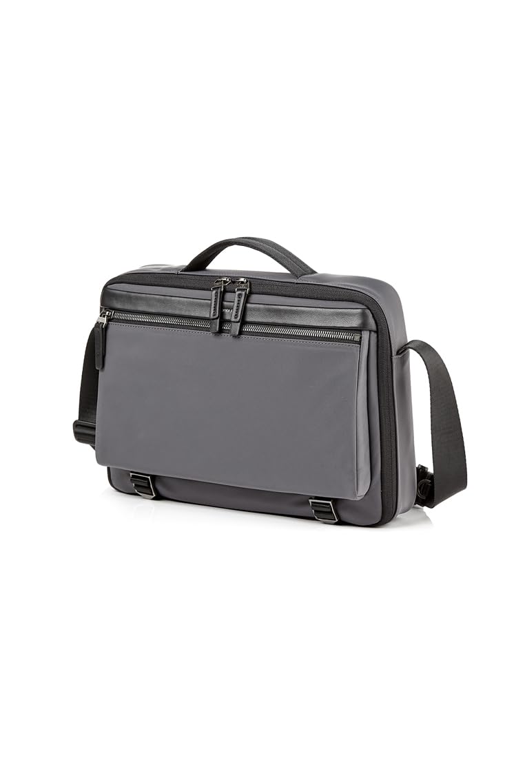 Samsonite Red Somervil 31 Cms Dark Grey Nylon Premium Messenger & Sling Bags for
