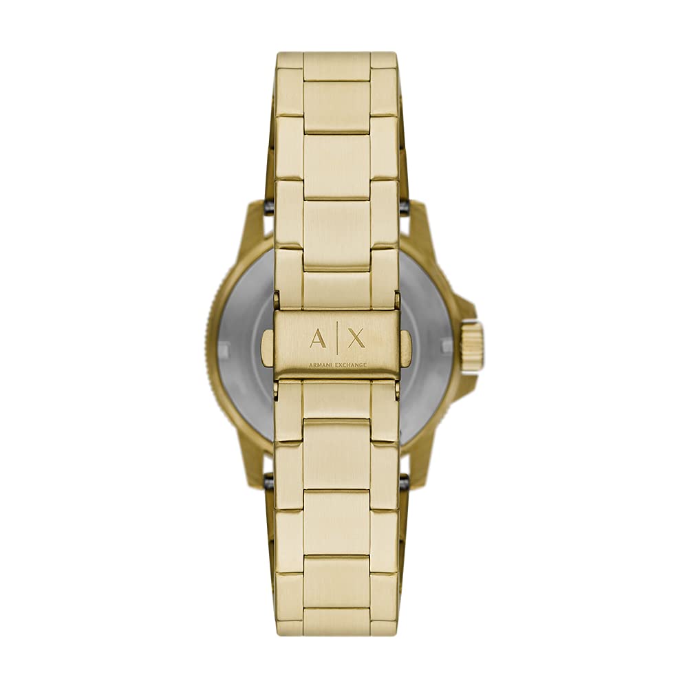 Armani Exchange Analog Gold Dial Men's Watch-AX1854