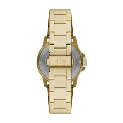 Armani Exchange Analog Gold Dial Men's Watch-AX1854