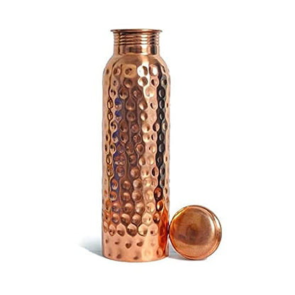 Kitchenware Copper Bottles for Water, Copper Water Bottle, Ayurvedic Copper Bottle 950 ML