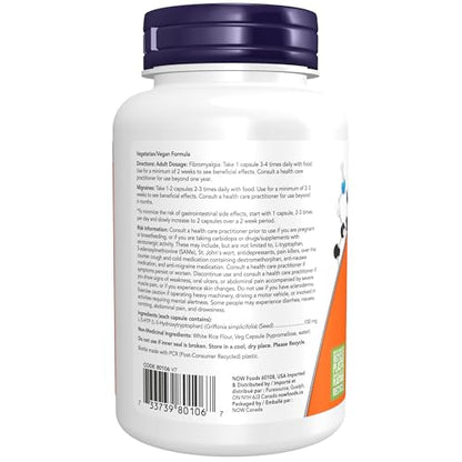 Now Foods 5-Htp 100Mg 120Vcap- image 9