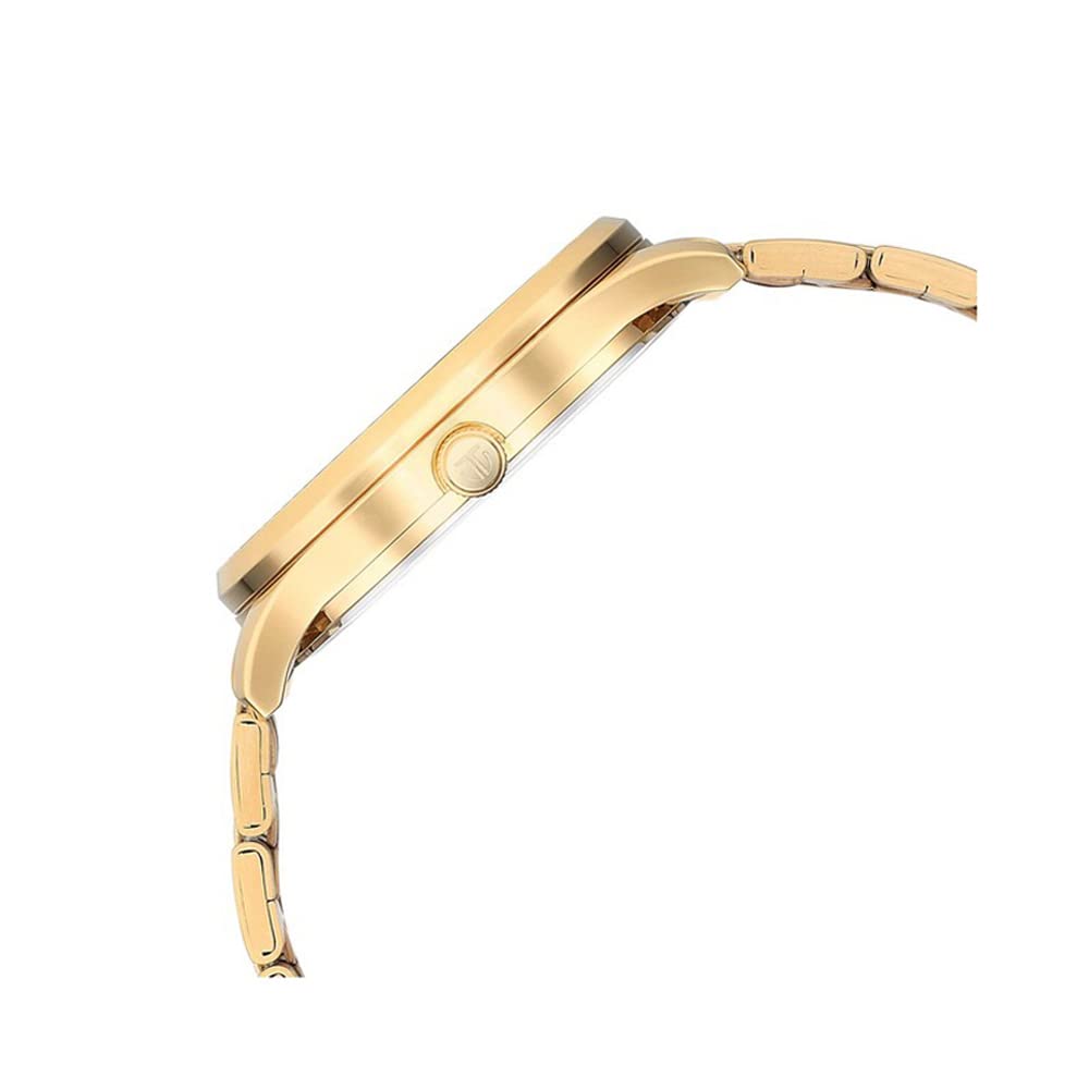 Titan Opulent LII Quartz Multifunction Silver Dial Golden Metal Strap W- image 2