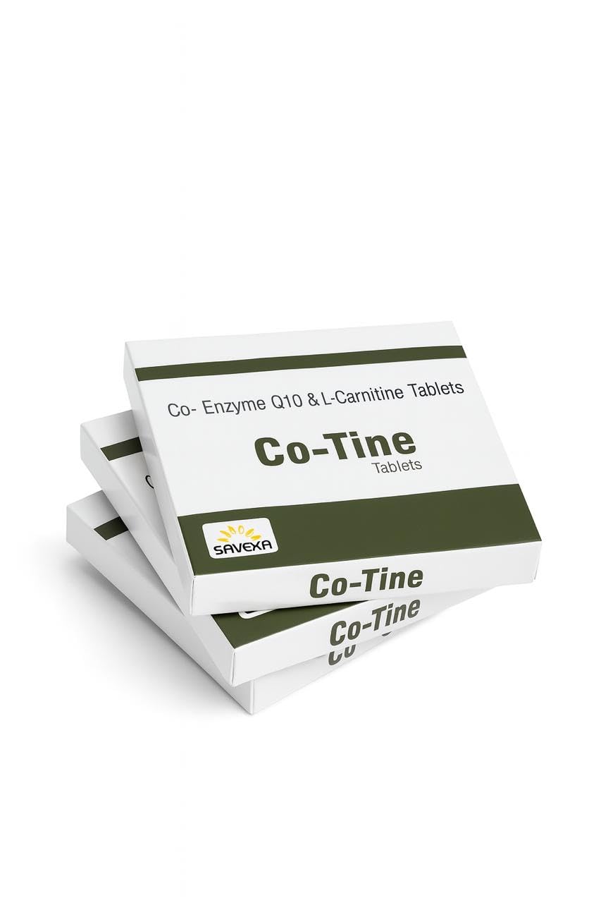 CO-TINE is a nutritional supplement rich in antioxidants, used alongside other medications to support overall health, boost immunity, and improve energy levels.