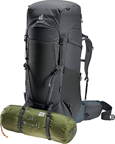 DEUTER Unisex Aircontact Core 50+10 Hiking & Trekking Rucksack Bag, Black