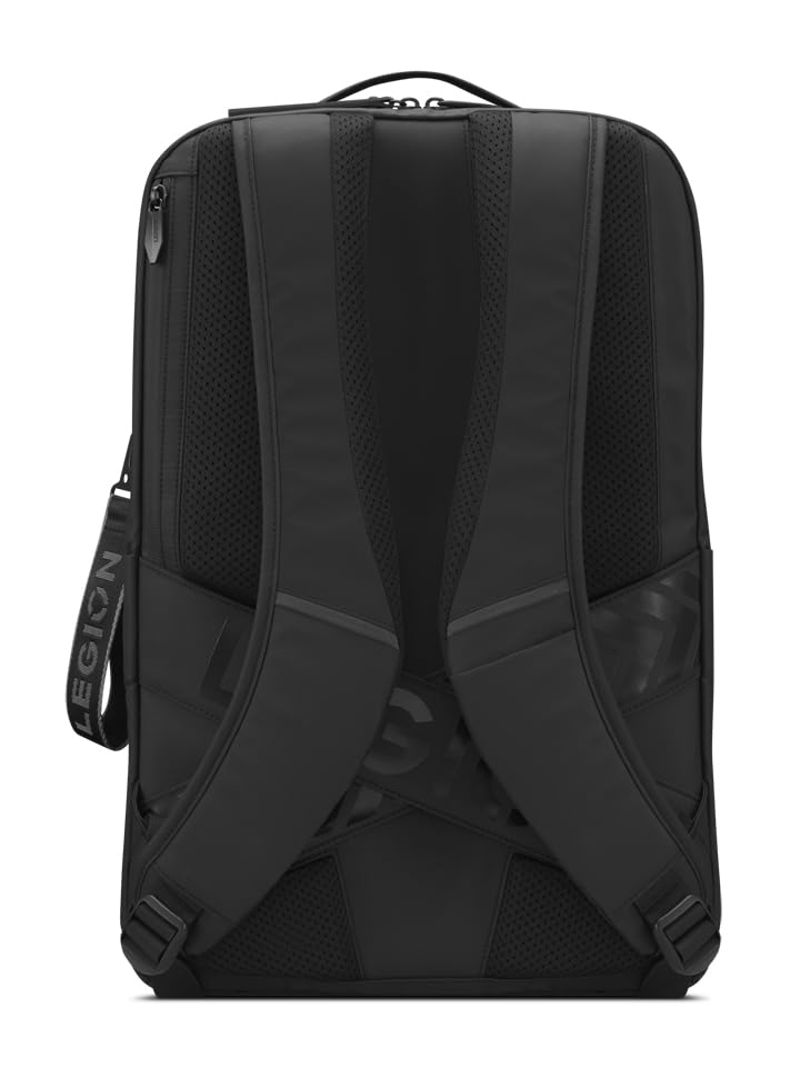 Lenovo Legion Gaming Laptop Backpack GB700 – Extra Large, Fits Up to 16-Inch Computer – Anti-Theft Lock, Damage Protection, Water-Resistant Travel Bag with Organized Compartments – Black