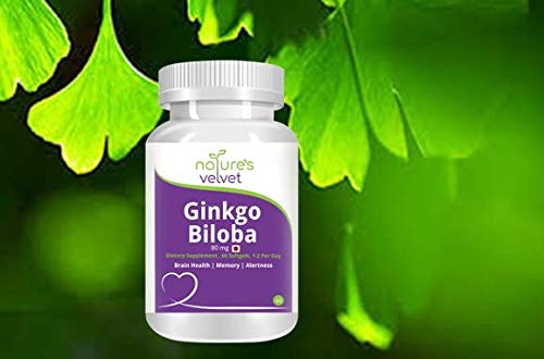 Natures Velvet Lifecare Ginkgo Biloba Extract 80mg, 60 Capsules - Pack- image 2