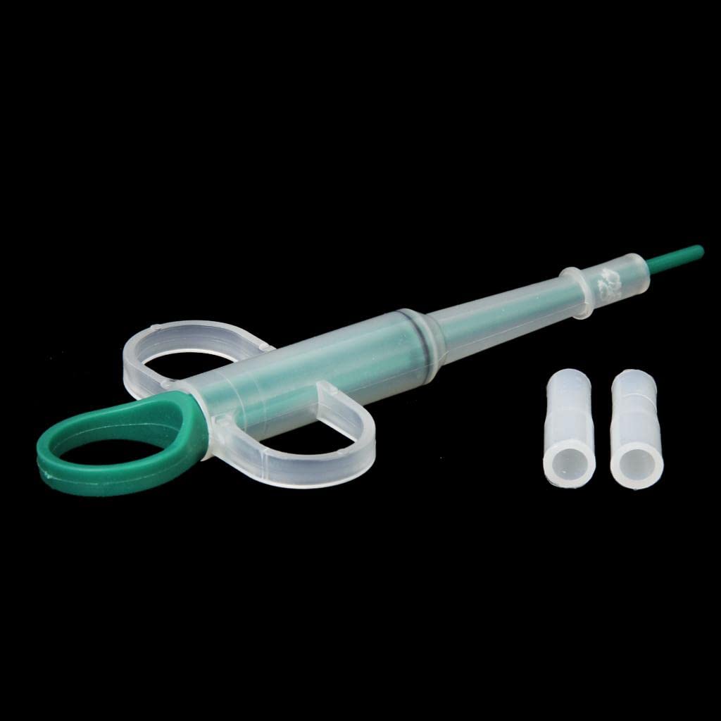 ECOMISTIQ®Pet Dog Cat Capsule Tablet Pill Piller Pusher Syringe Doser Set-Green|Pet Supplies|Dog Supplies|Health Care|Vitamins & Supplements