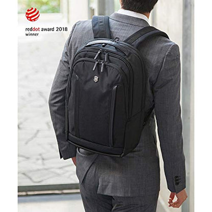 Victorinox Swiss Designed Altmont Professional Compact Laptop Backpack, Black, One Size, 16 IN (602151)