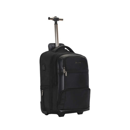 Carlton Hampshire 05 29 Ltrs Black Laptop Trolley Backpack