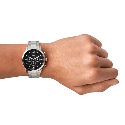 Fossil Analog Black Dial Men's Watch-FS5384