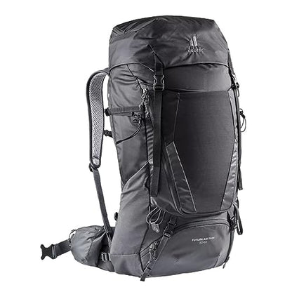 DEUTER Unisex Futura Air Trek 50 + 10L Hiking & Trekking Rucksack Bag, Black