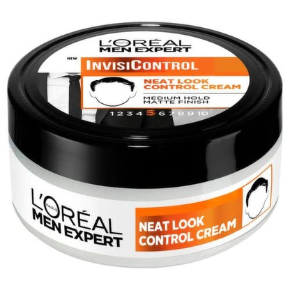 L'Oreal Men Expert Invisi Control No. 5 Neat Look Clear Cream For Medium Hold matte Finish 150 ml