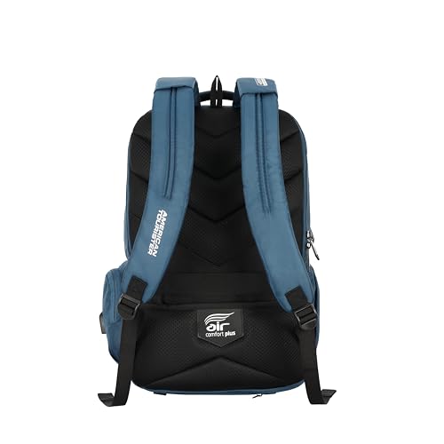 American Tourister Segno 2.0 Polyester Unisex Laptop Backpack (Blue, FR- image 8