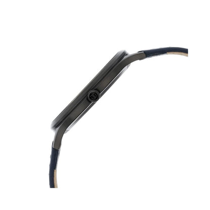 Titan Classique Slimline Blue Dial Analog with Date Leather Strap Watch- image 3