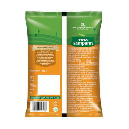 Tata Sampann Turmeric Powder With Natural Oils, 500g, Haldi Powder