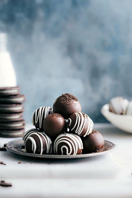 WINNI - Premium 24 Pcs Truffle Chocolates Gift Pack | Belgian Dark Chocolates Gift | Handmade Celebration Chocolate Gift Box For Birthday, Anniversary, Valentine, Partner, Couple, Girlfriend, Boyfriend, Girls, Boys, Students, Kids | Imported Chocolates Bo