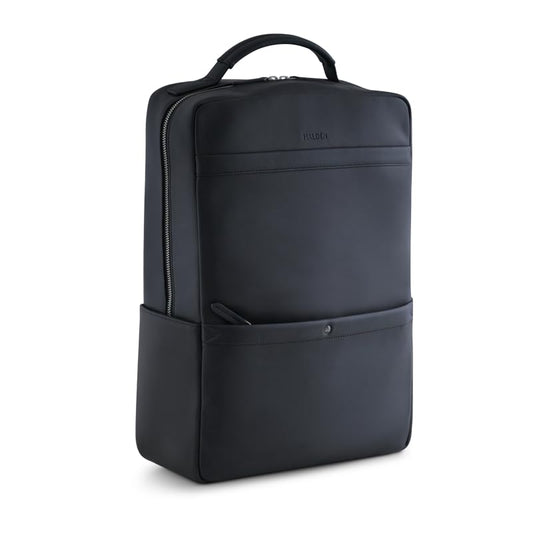 HALDEN Diego Black Backpack for Laptop upto 14.3 inches, 19 L Capacity | Vegan L