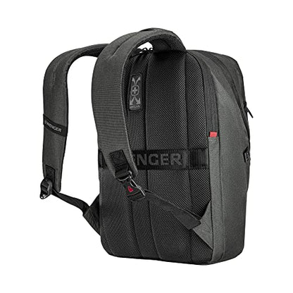 WENGER, MX ECO Light, 16 Inch Laptop Backpack, 20 Liters Charcoal, Swiss Designed-Blend of Style and Function, 612262