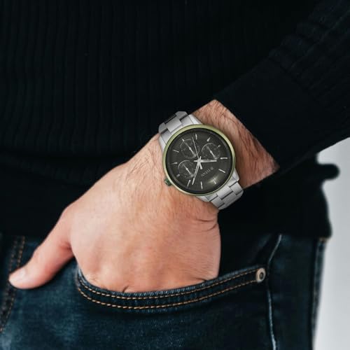 Titan Urban Magic Green Dial Quartz Multifunction Stainless Steel Strap- image 7