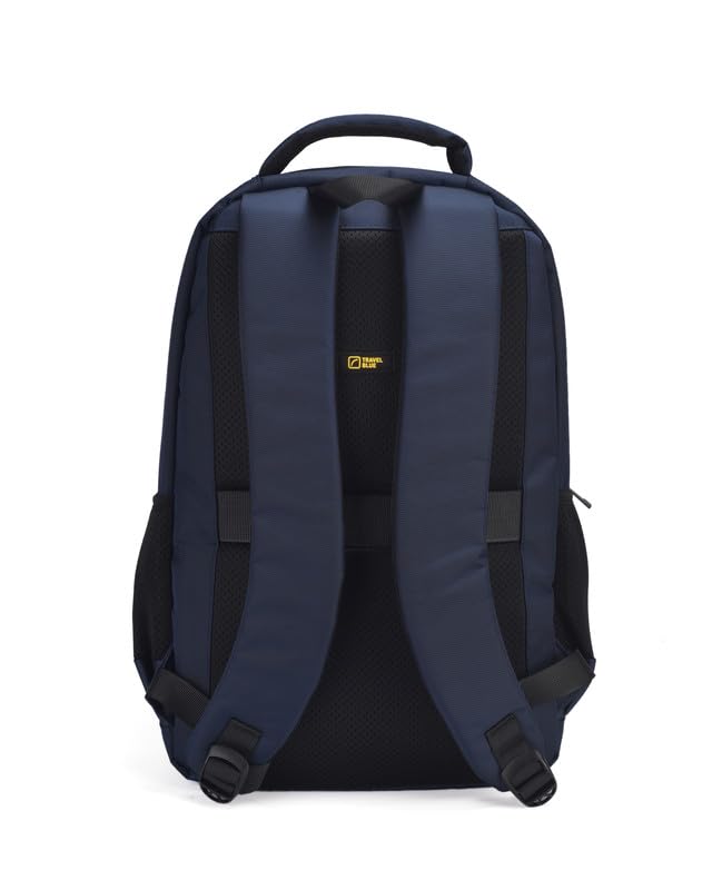 Travel Blue Elite Executive 15.4 Inches laptop Compartment, 23 L Casual Backpack,Organizer Pocket for Men Women Boys Girls Navy Blue
