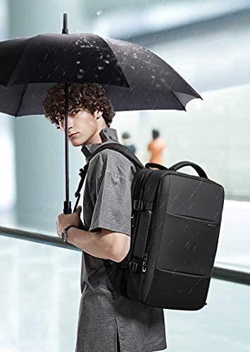 Red Lemon Bange Urban Pack Laptop Backpack for men and women | Multi-Compartment Water Resistant Business Travel Laptop Backpack upto 17" (1908 Black)