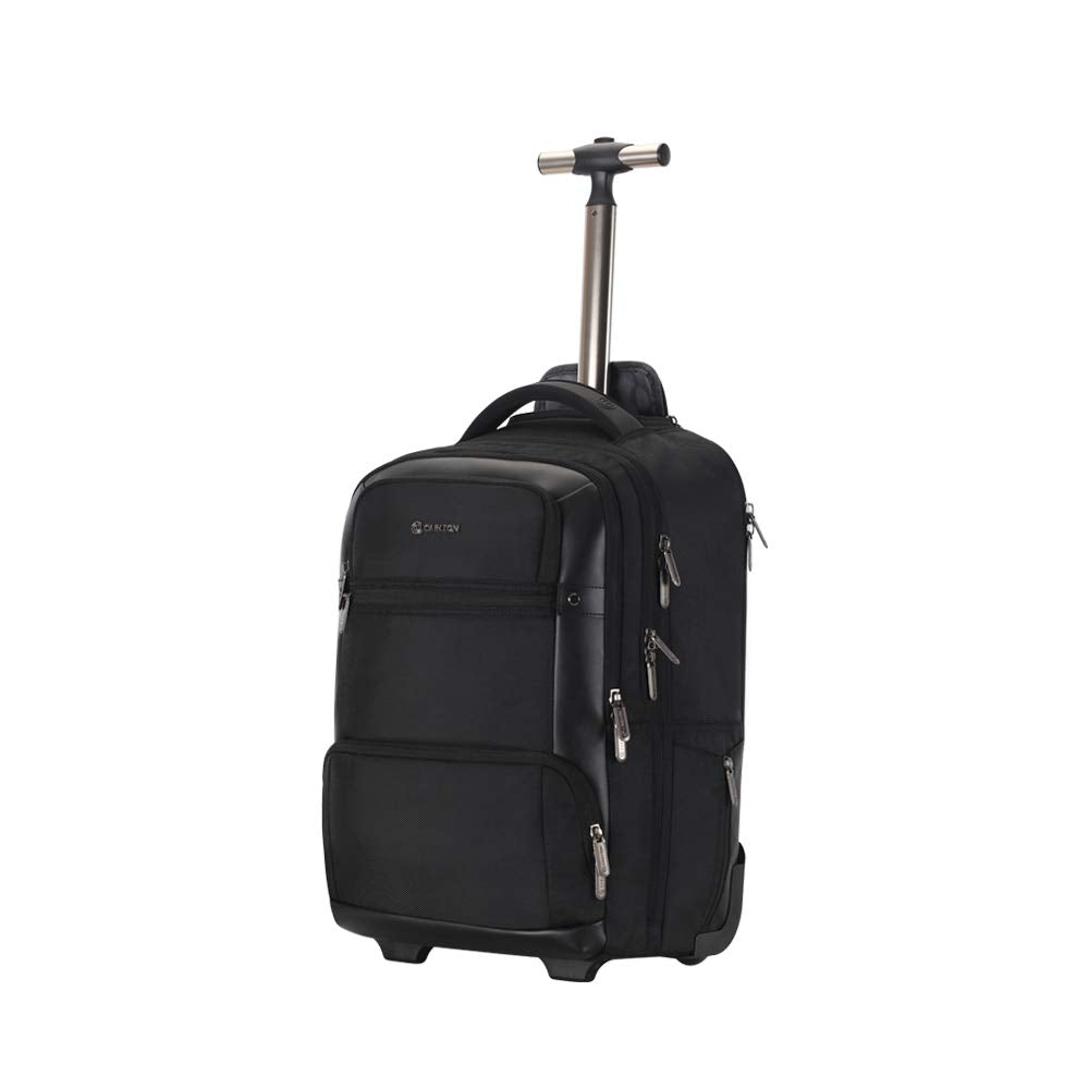 Carlton Hampshire 05 29 Ltrs Black Laptop Trolley Backpack