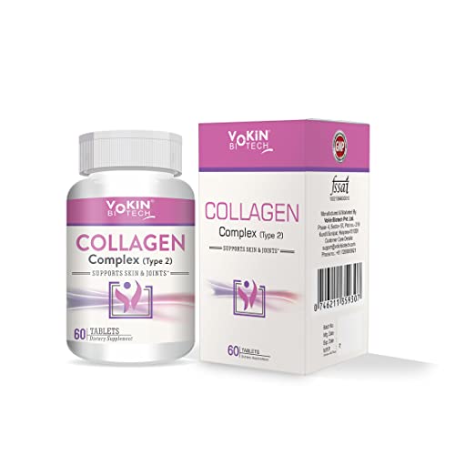 Vokin Biotech Collagen Complex Formulas Type 2 (For Skin & Joint Support) 60 Tablets