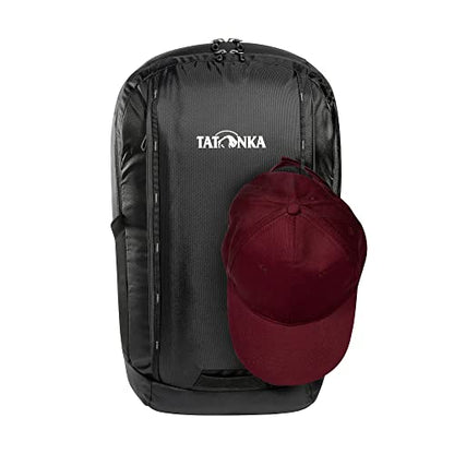 Tatonka Server Pack 22, Practical laptop backpack with many compartments, Vent Comfort Carrying System, Black