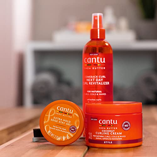 CANTU Extra Hold Edge Stay Gel, 65 ml