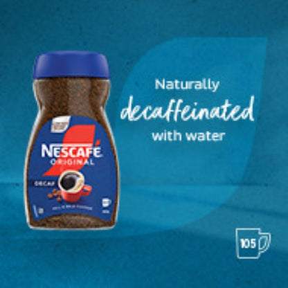 Nescafe Original Decaff, 100G, Instant, Glass Bottle