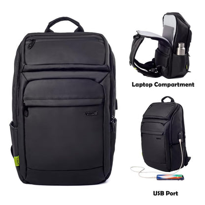 Timus Tokyo Black Professional Laptop Backpack for Men & Women 28 L wit- image 5