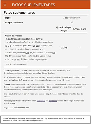 Now Foods, Probiotic-10, 25 Billion, 50 Veg Capsules- image 2