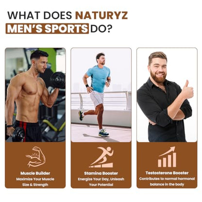 Naturyz Men's Sport Advanced Daily Immunity Supplement Specialized Mult- image 2