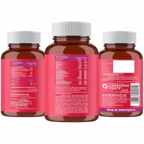 Carbamide Forte 100% Veg Collagen Builder, 90 Tablets | Plant Based Col- image 2