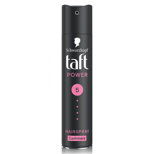 Schwarzkopf Taft Cashmere Touch Power Hairspray, Mega Strong 5, 250ml