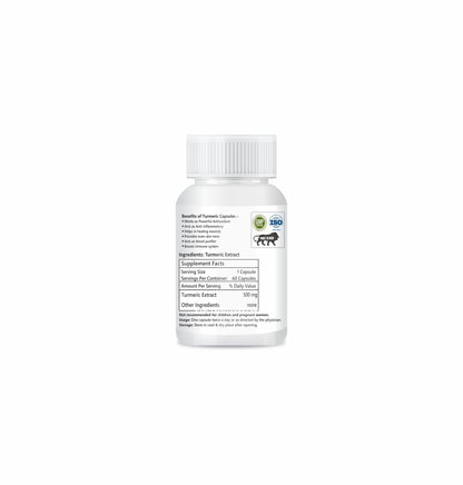 Zindagi 100% Pure Ashwagandha Extract Capsules and Turmeric Extract Capsules With Curcumin - Herbal Health Supplement For Diabetic - Maintain Healthy Joints(Combo Offer)
