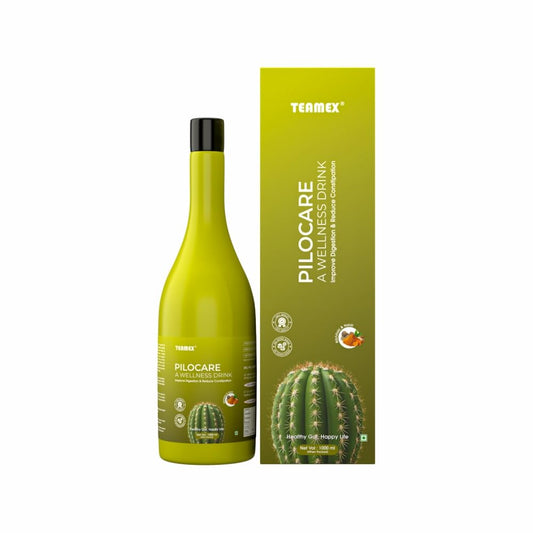 Teamex Pilocare Wellness Drink | Herbal Dietary Beverage with Aloe Vera, Amla & Ayurvedic Herbs | Liquid Dietary Supplement | Suitable for Regular Use | 1000 ml